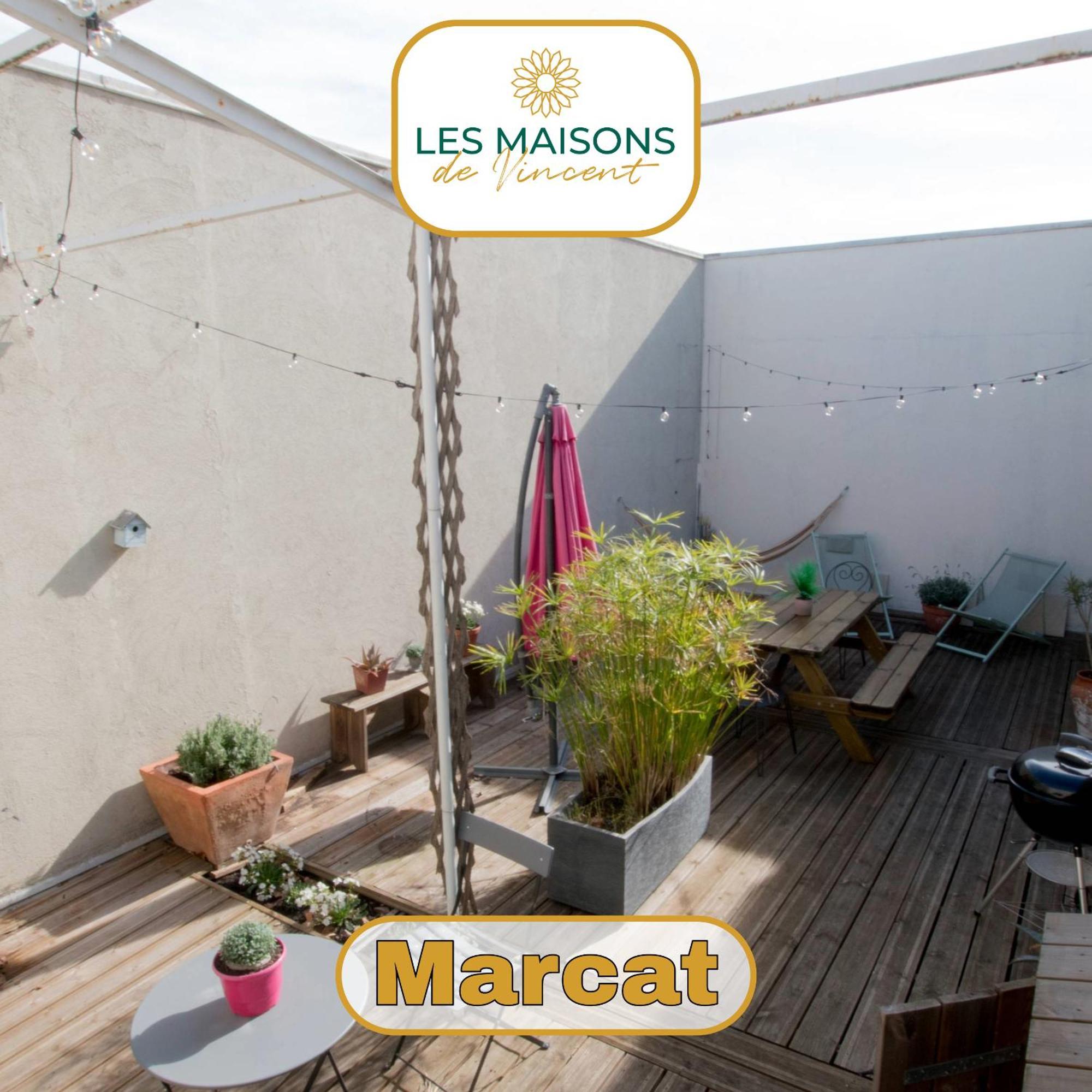Marcat - Clim - Patio Apartment Arles Bagian luar foto